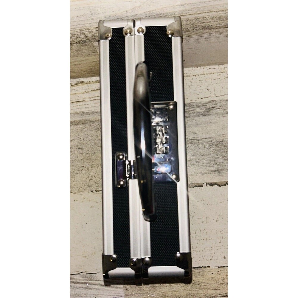Vaultz Portable Locking Medicine Case Combination Lock Black VZ00361 Open Box - Picture 8 of 10